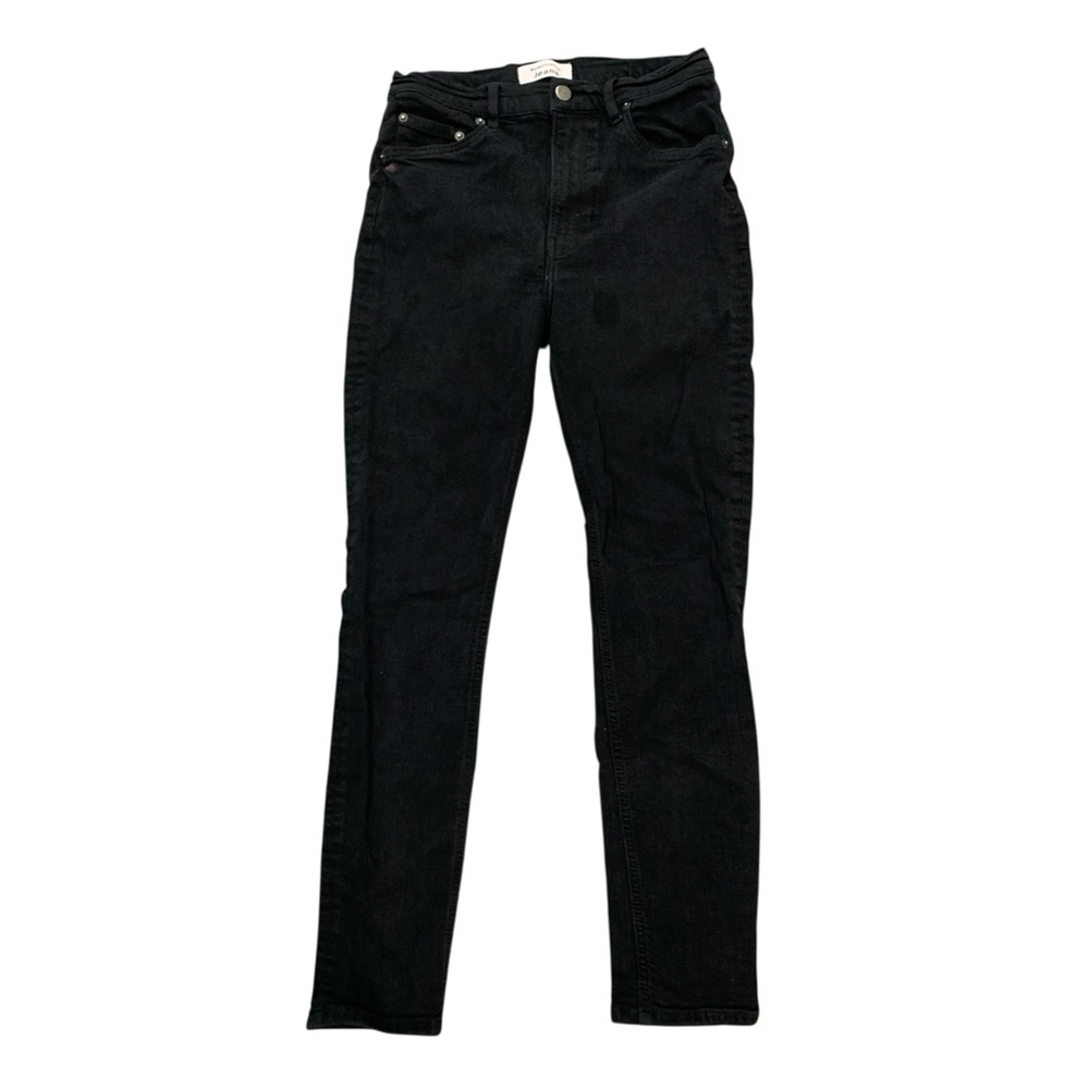 REFORMATION Black Skinny Jeans High Rise Denim - Size 28